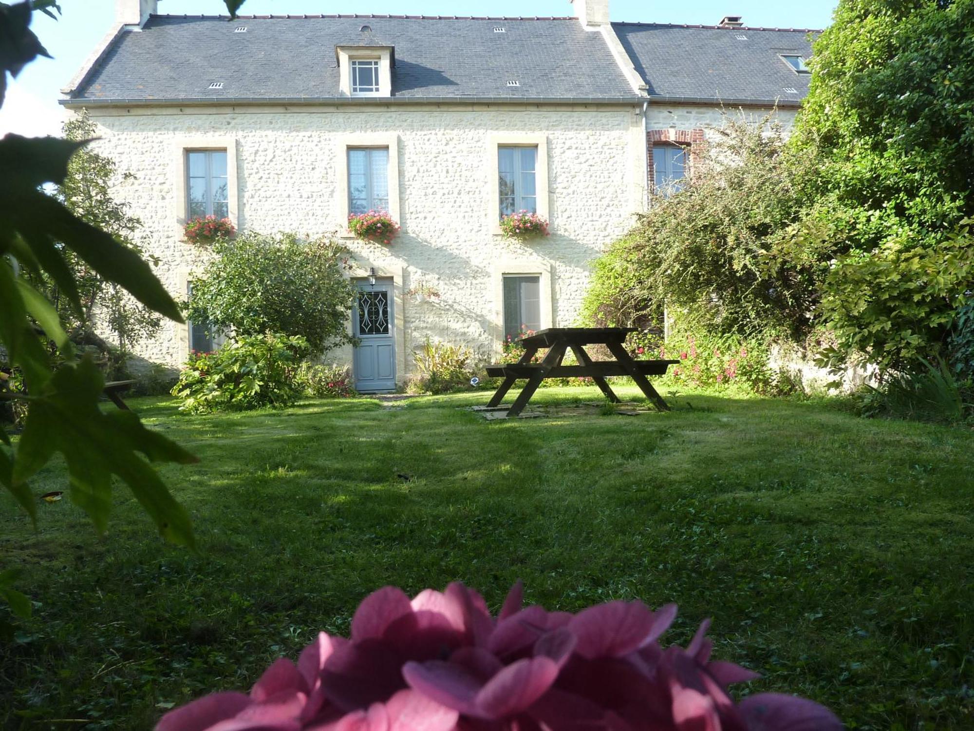 Chambres D'Hotes Le Clos Tassin Colleville-sur-Mer Luaran gambar